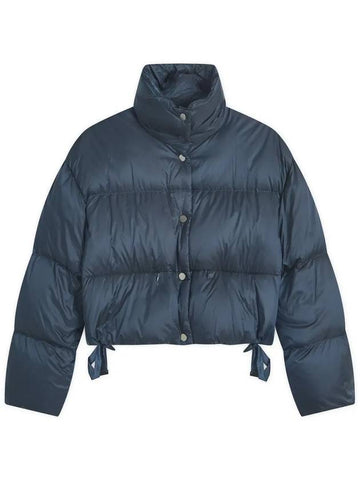 Tredi High-Neck Quilted Nylon Padding Navy - MAX MARA - BALAAN 1