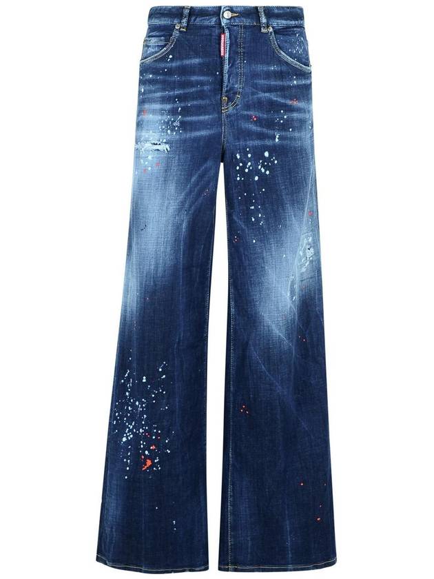 DSQUARED2 'Travaller' Blue Denim Jeans - DSQUARED2 - BALAAN 1