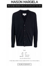 Stitched Cashmere Cardigan Navy - MAISON MARGIELA - BALAAN 3