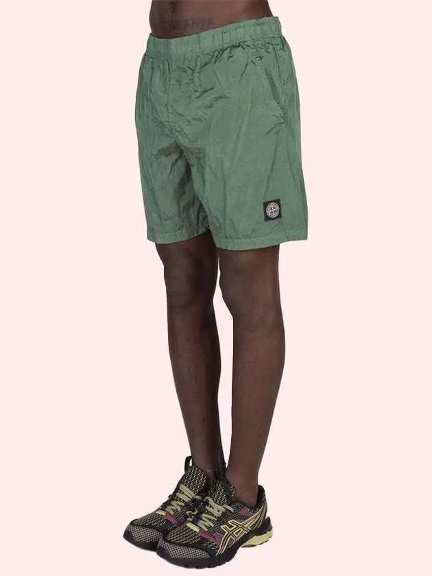 Nylon Metal Swimming Trunk Shorts Green - STONE ISLAND - BALAAN 4