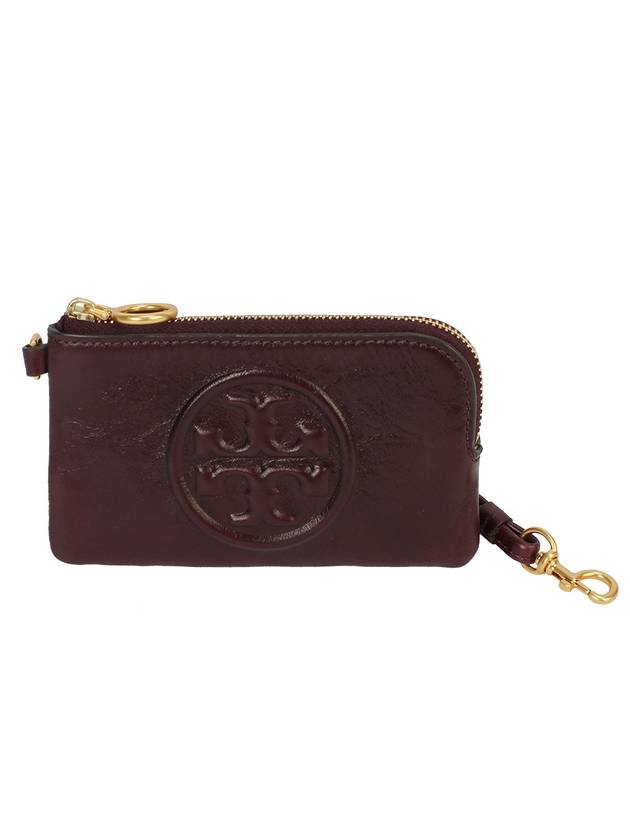 Perry Bombe Top Zip Card Wallet Fig - TORY BURCH - BALAAN 2