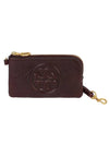 Perry Bombe Top Zip Card Wallet Fig - TORY BURCH - BALAAN 1