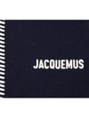 L'Echarpe Pampero Double Scarf Black - JACQUEMUS - BALAAN 6