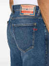 Straight Denim Jeans Blue - DIESEL - BALAAN 4