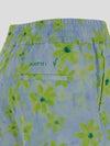 Floral Print Shorts Blue - MARNI - BALAAN 4