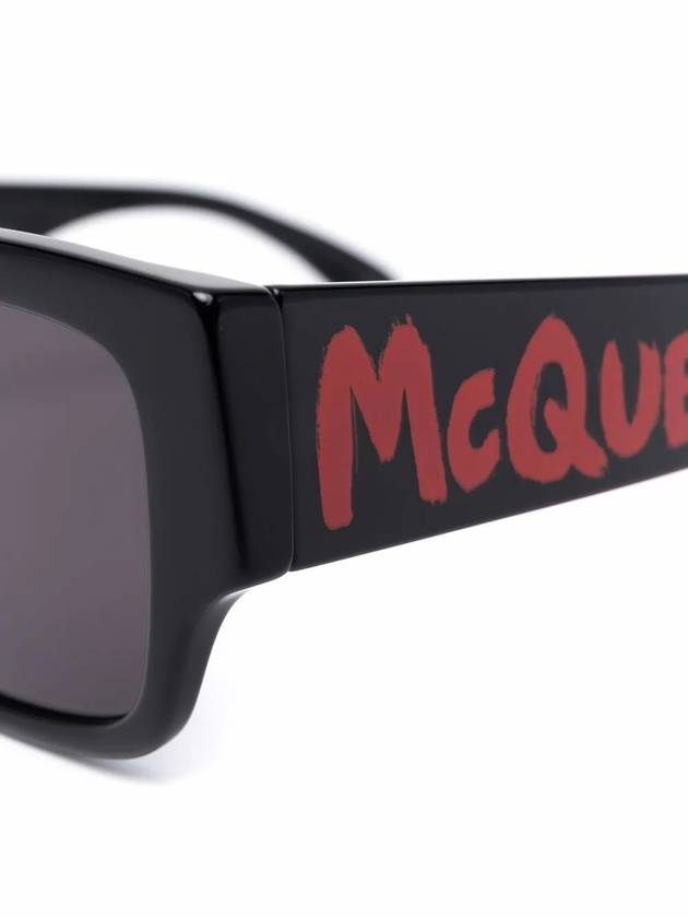 logo rectangular frame sunglasses 669322J0740 - ALEXANDER MCQUEEN - BALAAN 4