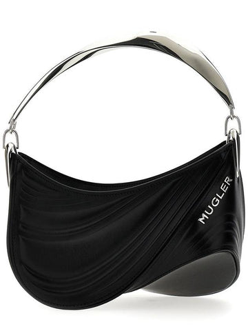 Mugler 'Small Embossed Spiral Curve 01' Handbag - MUGLER - BALAAN 1