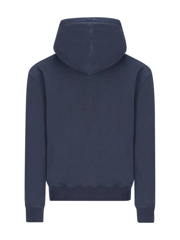 Fox Head Patch Regular Hoodie Navy - MAISON KITSUNE - BALAAN 3