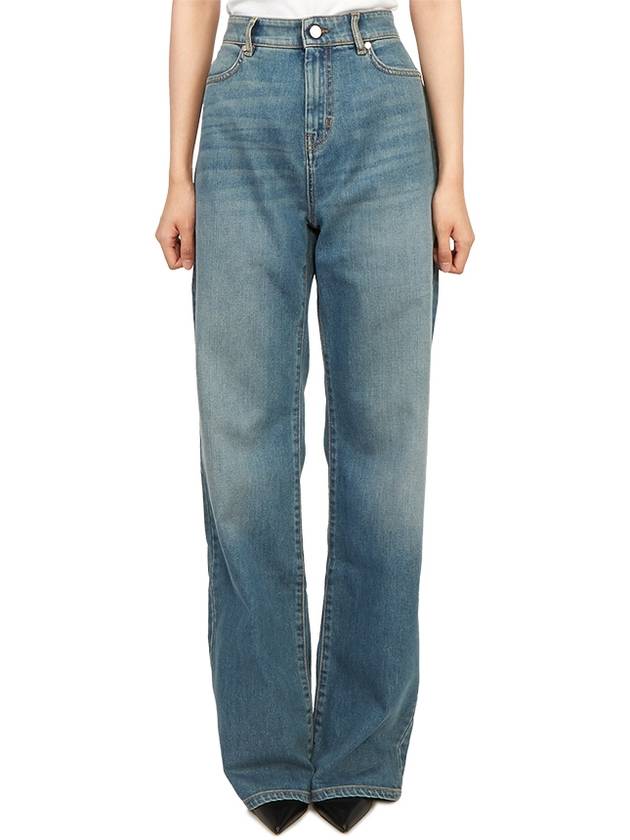 Mirte Straight Jeans Blue - MAX MARA - BALAAN 4