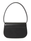 1DR Nappa Leather Shoulder Bag Black - DIESEL - BALAAN 4