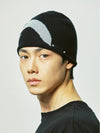 Piercing X-Ray Logo Knit Beanie Black - S SY - BALAAN 5