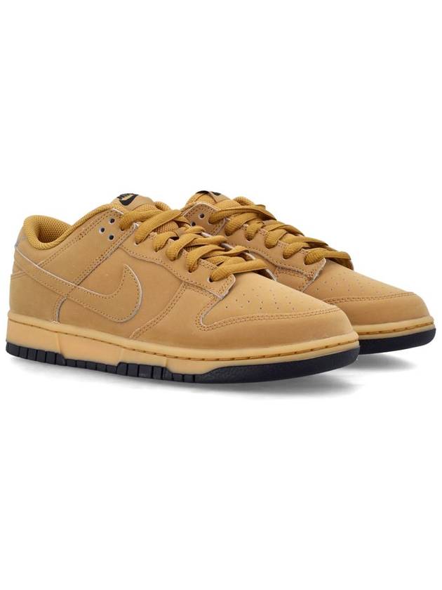 Dunk Low-Top Sneakers Wheat Gum - NIKE - BALAAN 3