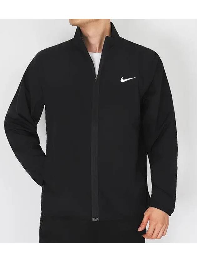 Dri-Fit Zip-Up Jacket Black - NIKE - BALAAN 2