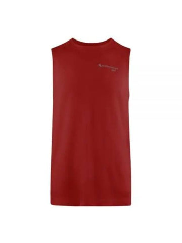 Geroa Tank Top Man Ruby Red 10223 244 - KLATTERMUSEN - BALAAN 1