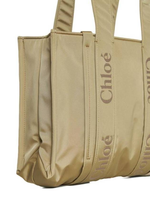 Woody Medium Tote Bag Hot Sand - CHLOE - BALAAN 5