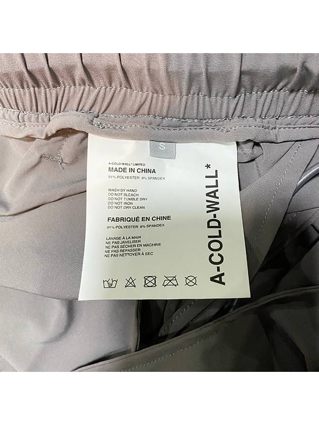 Heat Transfer Tape Detail Shorts Grey - A-COLD-WALL - BALAAN 11