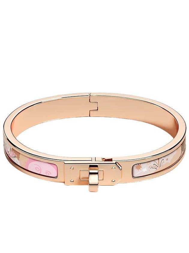 Mini Clic Kelly Au Royaume d'Helios Bracelet Pink - HERMES - BALAAN 1