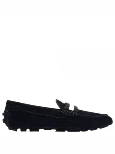 Kansan Suede Driving Shoes Black - BALLY - BALAAN 2