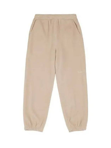 KODAK Microfleece Semi Overfit Jogger Pants BEIGE - KODO - BALAAN 1