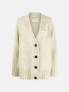 Botanical Dyed V-Neck Knit Cardigan Pistachio - MAISON MARGIELA - BALAAN 3