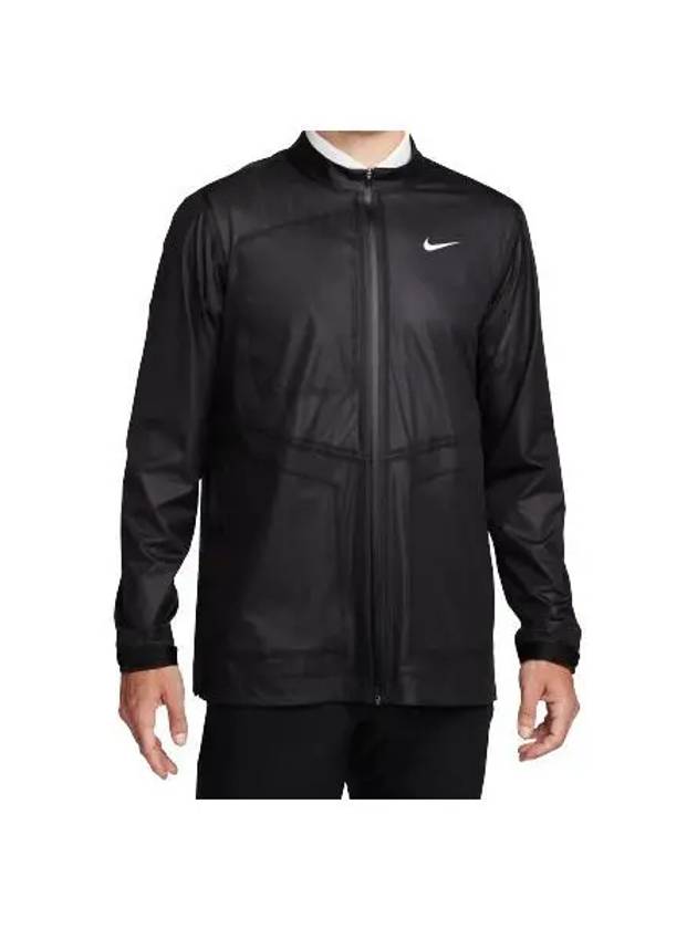 Storm Fit ADV Waterproof Golf Jacket Black - NIKE - BALAAN 2