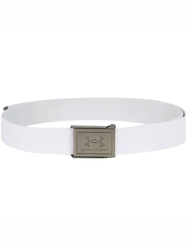 Men's Webbing Belt White - UNDER ARMOUR - BALAAN 3