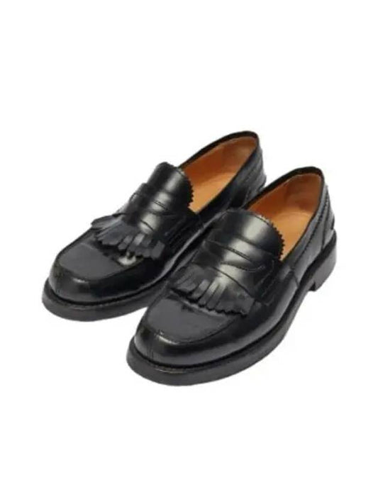 Fringe Leather Loafers Black - OUR LEGACY - BALAAN 2