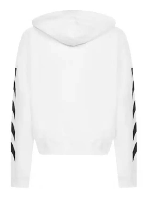 diagonal logo hood white - OFF WHITE - BALAAN 3