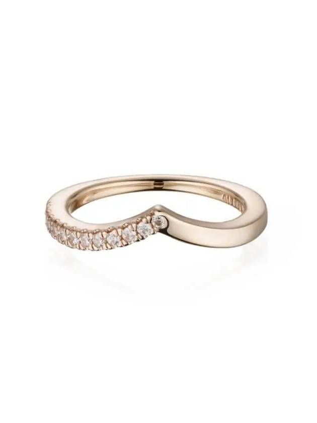 Women's Timeless Wish Half Sparkling Ring Rose Gold - PANDORA - BALAAN 3