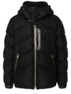 Wool Cashmere Down Jacket Black - TOM FORD - BALAAN 3