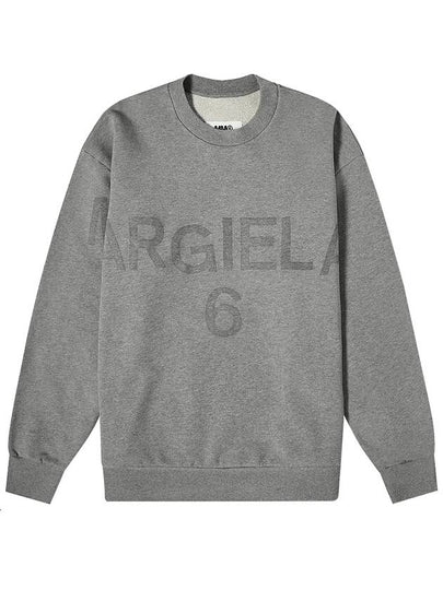 Women's Logo Cotton Sweatshirt Grey - MAISON MARGIELA - BALAAN 2