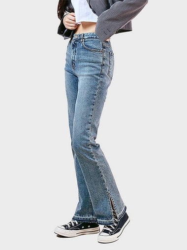 Washed blue denim bootcut - PHILOGRAM - BALAAN 1