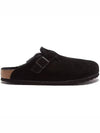 Boston Boston Buckle Suede Crocs Black - BIRKENSTOCK - BALAAN 1