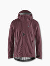 Men's Asynja Waterproof Hooded Zip-Up Jacket Amaranth Thread - KLATTERMUSEN - BALAAN 2