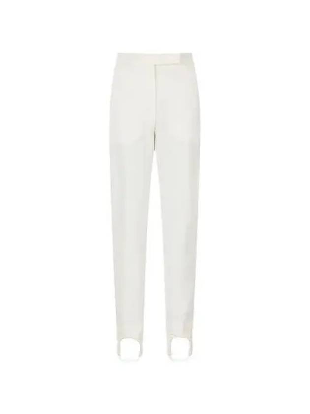 Pants Women Tailored Ivory - MAX MARA - BALAAN 1