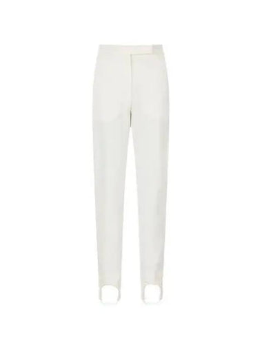 Pants Women Tailored Ivory - MAX MARA - BALAAN 1