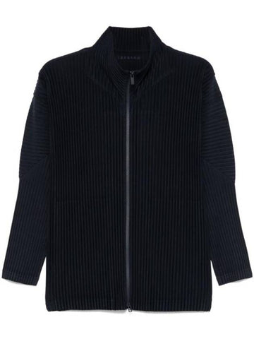 Homme Pliss Issey Miyake Cardigan HP49JL440 75 - ISSEY MIYAKE - BALAAN 1