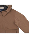 Horsey Technical Fabric Hooded Jacket Smoky Tree - LORO PIANA - BALAAN 5