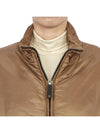 Matisse Padded Zip-Up Jacket Brown - MAX MARA - BALAAN 9