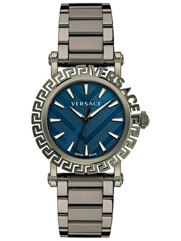 Versace Greca Glam Quartz Blue Dial Men's Watch VE6D00423 - VERSACE - BALAAN 1