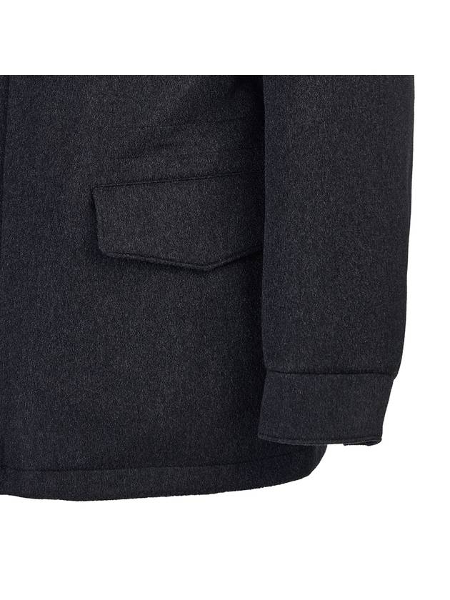 Traveller Cashmere Zip Up Jacket Navy Blue - LORO PIANA - BALAAN 8