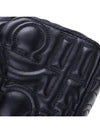 Women's Gancini Quilted Mini Shoulder Bag Black - SALVATORE FERRAGAMO - BALAAN 9