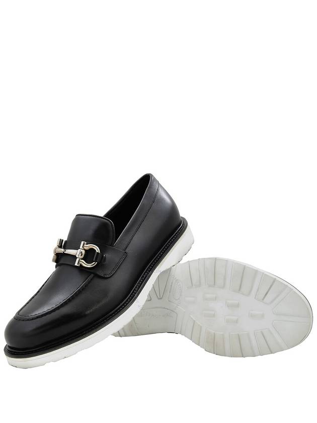 Ferragamo Black Leather Chelsea Loafers, Size 5.5 - SALVATORE FERRAGAMO - BALAAN 2