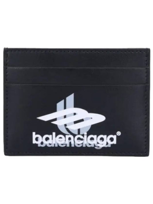 Cash Box Card Holder Black White Wallet - BALENCIAGA - BALAAN 1