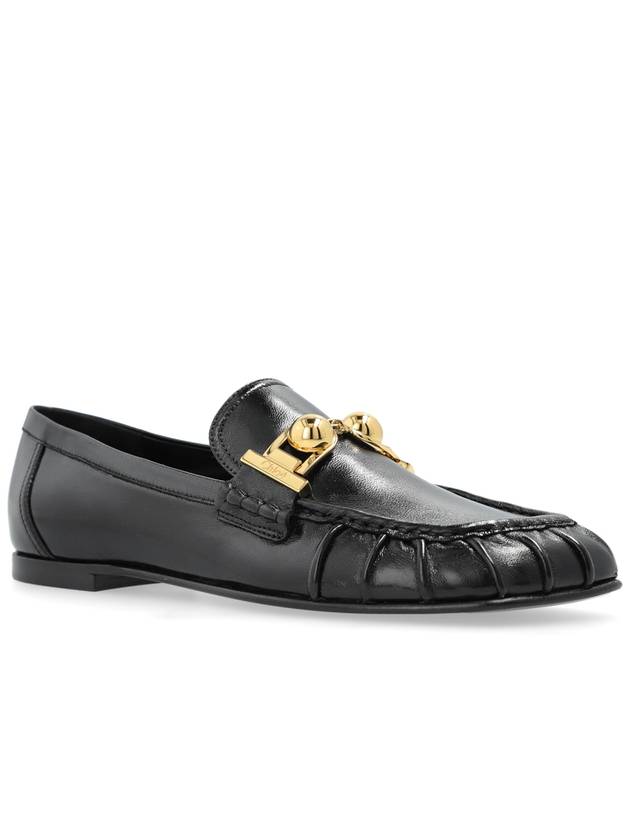 Chloé Miles Type Loafers Shoes, Women's, Black - CHLOE - BALAAN 4