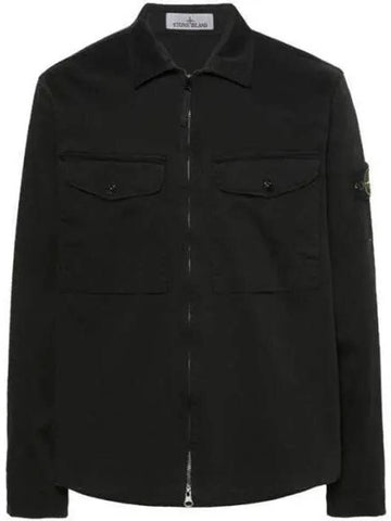 801510812 Wappen Patch Garment Dying Overshirt 8 270883 1009439 - STONE ISLAND - BALAAN 1