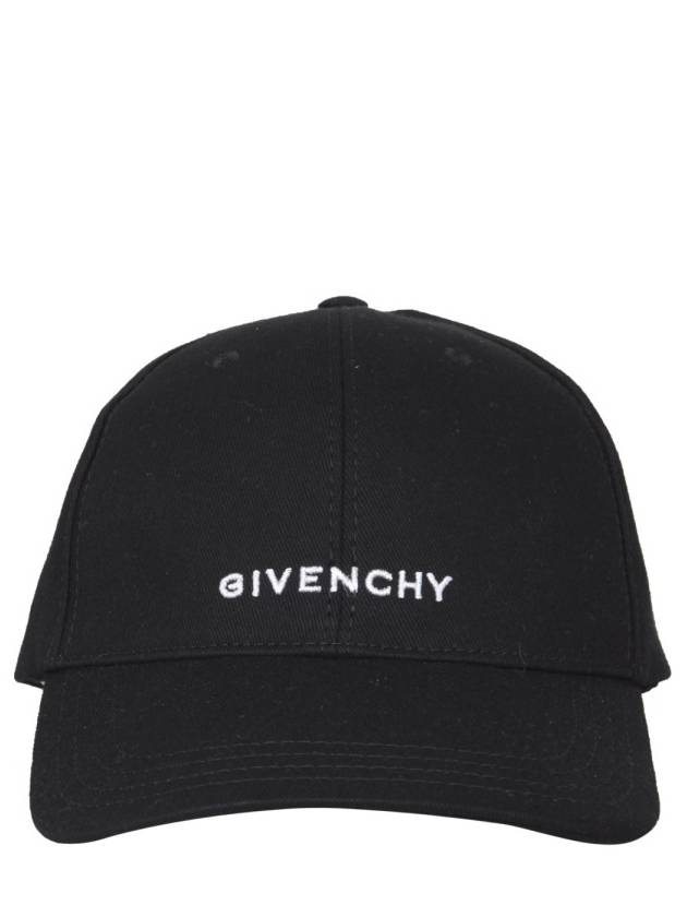 4G Logo Twill Ball Cap Black - GIVENCHY - BALAAN 3