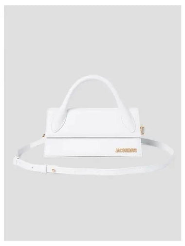 Jacquemus Women s Le Chiquito Long White Domestic Product GM0023120626966 - JACQUEMUS - BALAAN 1