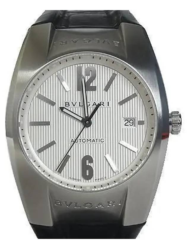 Ergon Automatic DD Leather Band 40MM Men s Watch - BVLGARI - BALAAN 1