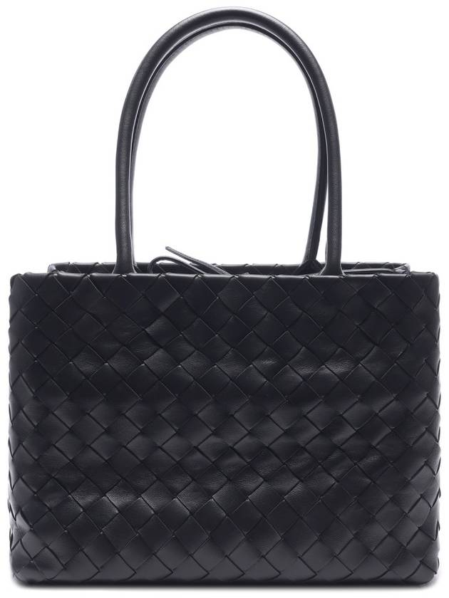 Intrecciato Tote Bag Black - BOTTEGA VENETA - BALAAN 5